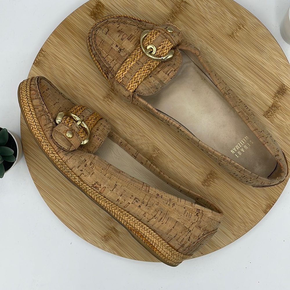 Stuart Weitzman | Cork Loafer Moccasin